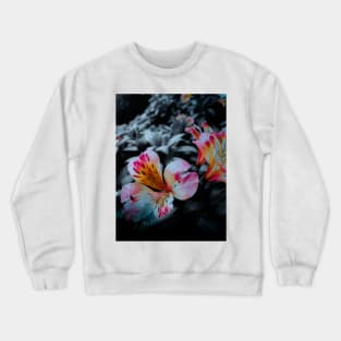 Neon Flower Crewneck Sweatshirt